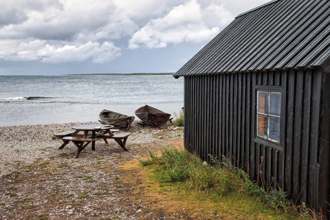 Old fishermen's huts
