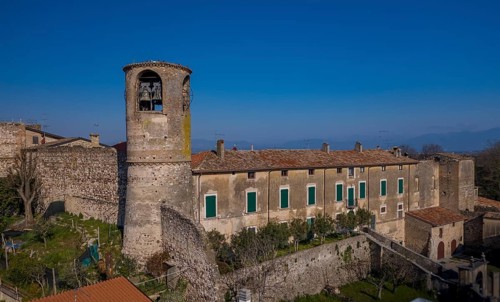 View of Castle and town of Pozzolengo
