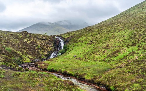 Eas a Bhradain Waterfall or Blackhills Waterfall