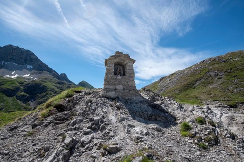 Wayside shrine am Maedelejoch