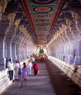 Longest temple corridor