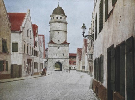 Historic photo of Noerdlingen in the Ries