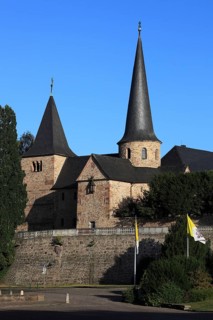 St. Michael's Church in Fulda was built in the pre-Romanesque Carolingian architectural style by order of Abbot Eigil between 820 and 822. It is considered the oldest replica of the Church of the Holy...