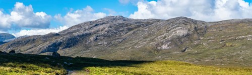 Mountains and Meadows over Lochan Havurn and Loch Eriboll