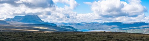 Ben Hope and Loch Hope in Sutherland