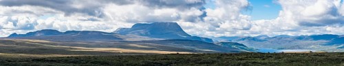 Ben Hope and Loch Hope in Sutherland