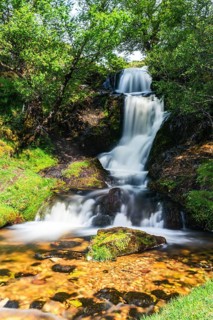 Ardvreck Castle Waterfall