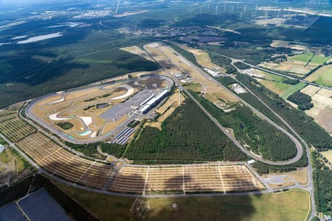 Aerial view Lausitzring