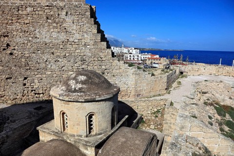 In the fortress of Girne