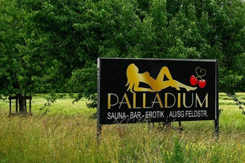 Advertising poster Palladium Sauna