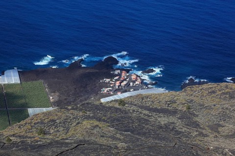 Volcanic landscape at Cap de Fuencaliente