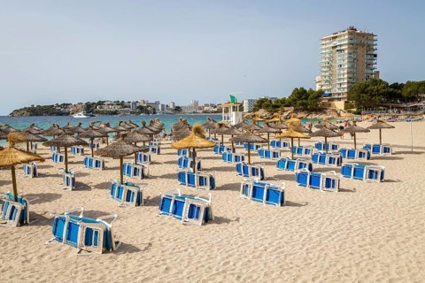 Playa Porto Novo beach, Palmanova
