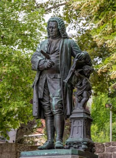 Monument to Johann Sebastian Bach,
