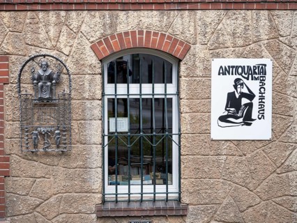 Antiquarian bookshop at the Bachhaus, the birthplace of Johann Sebastian Bach
