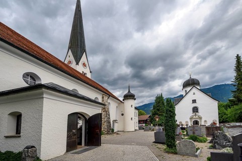 Parish Church of St. Verena and Pilgrimage Chapel "Our Lady of the Seven Sorrows" Fischen, Allgaeu