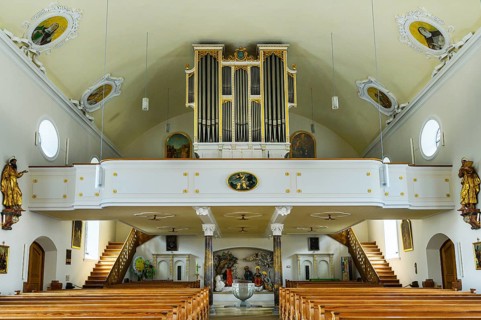 Organ loft, St. Verena Parish Church