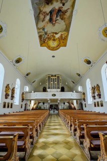 Organ loft, St. Verena Parish Church