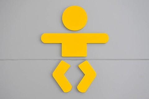 Logo Baby Changing Table,