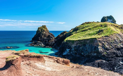 Kynance Cove and Asparagus Island, Cornwall