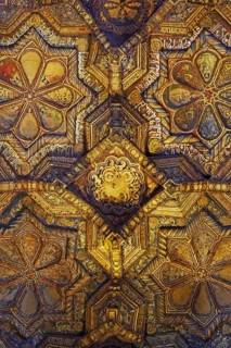 Cappella Palatina, ceiling in Arabic carving