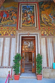 Cappella Palatina, entrance