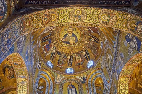 Cappella Palatina, close-up