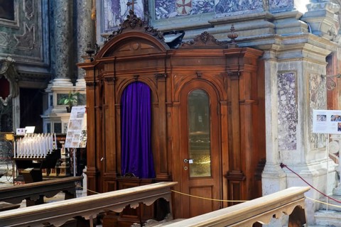 Confessional, Church of Santa Maria di Nazareth