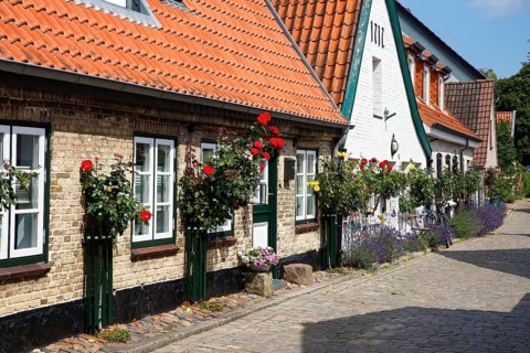 Old fishermen's houses, Historic fishermen's settlement Holm