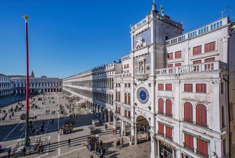 St Mark's Square with the Procuraties, and the Clock Tower