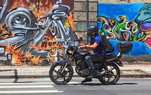 Grafitti in the Rua Jardim Botanico, Rio der Janeiro
