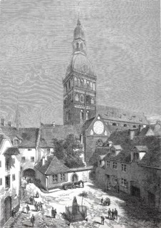 City of Riga, c. 1885