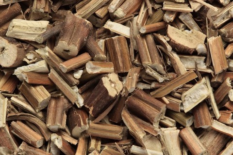Dried herb of the medicinal plant Perilla,