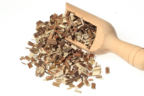 Dried herb of the medicinal plant Perilla,