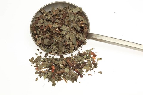 Dried herb of the medicinal plant asarabacca,