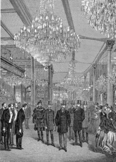 Emperor Franz Joseph I of Austria visits the World's Fair in Paris, Paris World's Fair 1889