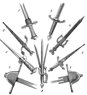 Daggers from the 15th - 17th century, from Germany