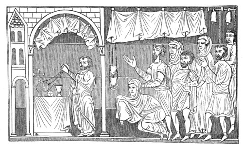 Cultural state in the 8th to 11th century, sacrifice at mass
