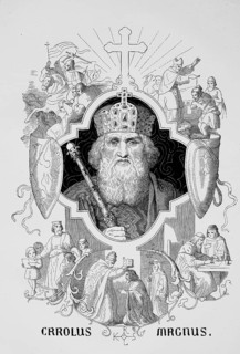 Charlemagne, born probably 2 April 747 or 748