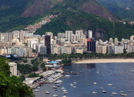 View of the city from Sugar Loaf Mountain, Rio de Janeiro