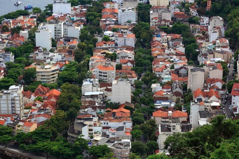 View of the city from Sugar Loaf Mountain, Urca district