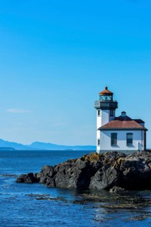 Lime Kiln Lighthouse, San Juan island. Washington State