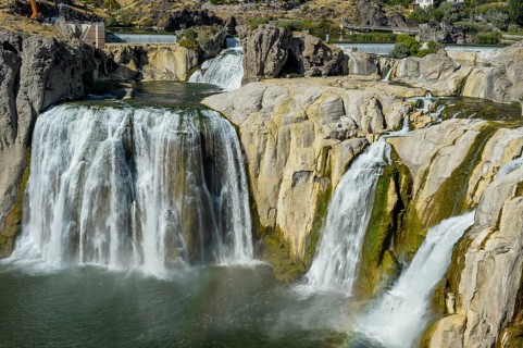 Shoshone Falls cascades, Twin Falls