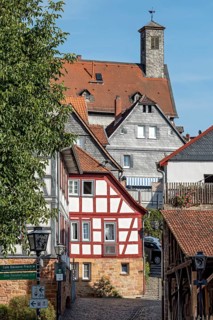 Steep alley to the old town hall, Old Town