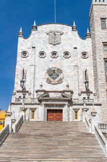Auditorium of the University of Unesco site Guanajuato, Mexico