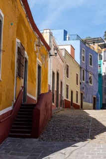 Historic center of the Unesco site Guanajuato, Mexico