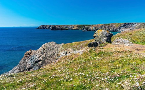 Kynance Cove and Asparagus Island, Cornwall