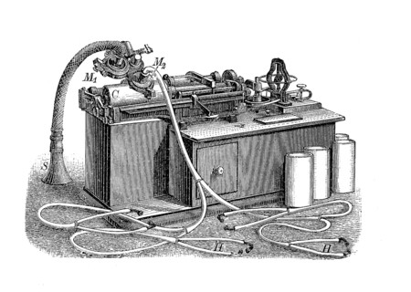 Gramophone, phonograph by Thomas Alva Edison