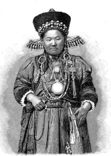 Buryat, woman from The Republic of Buryatia