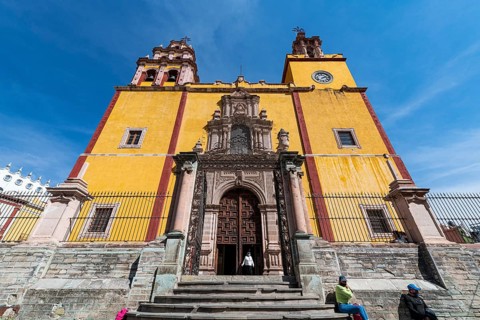 Basilica Colegiata de Nuestra Senora, Unesco site Guanajuato
