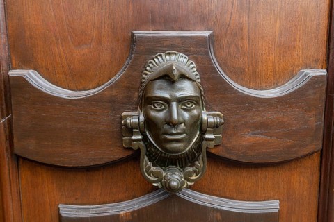 Old door knob, Unesco site Queretaro